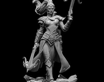 Nightblade - Livia Drow - Miniature