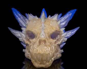 Diamond Dragon Skull