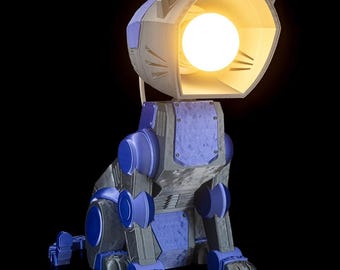 Mecha Cat - Table Lamp