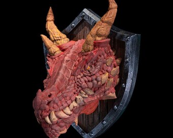 True Dragon Trophy - Ready for paint