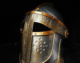 3D-Printed Knight Helmet