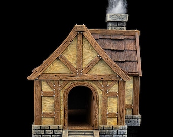 Yrifield - Village Set - Village House - Miniature