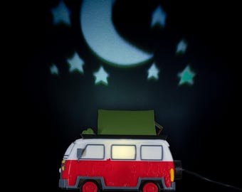 Camping Bus Wall Light