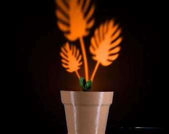 Monstera Vase Wall Light