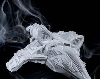 Fallen Spaceship Incense Holder