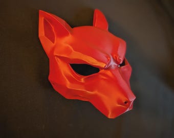 Kitsune Wolf Mask