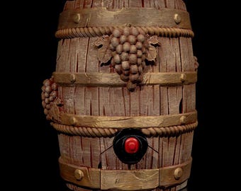 Chestnut Wine Bag Dispenser