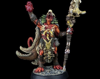 Dragon's Vault - Dragonfolk Shaman - Miniature