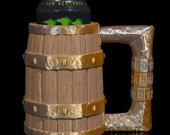 Keg o’ Beer Can Holder