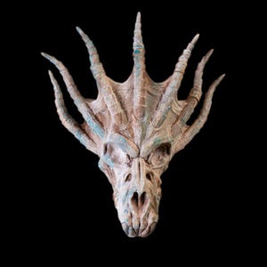 Blue Dragon Skull