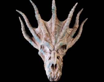 Blue Dragon Skull