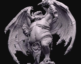 Demons of the Holy Abbey - Orcus, The Lord Of Bones - Miniature