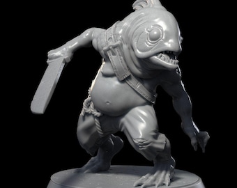 A Tale From the Deep - Kuo-toa 02 - Miniature