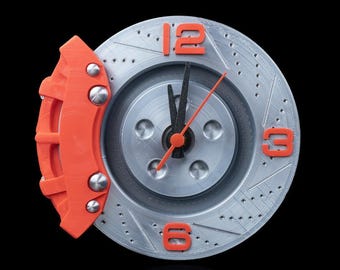 Brake Time! Wall Clock