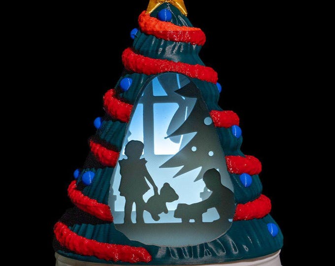 Featured listing image: Christmas Tree Decor Light