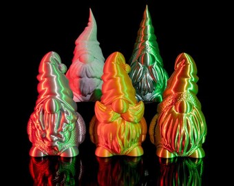 Set of 5 Christmas Gnomes