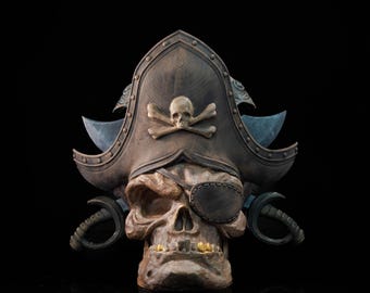 Pirate Skull Sigil Door Knocker