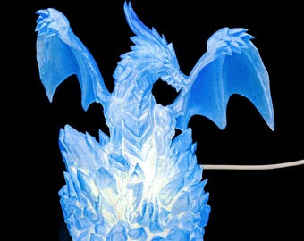 Ice and Light - Table Lamp