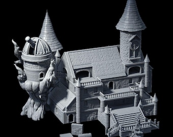 The Bestiarium of The Mad Scholar - Scholar's Tower - Miniature