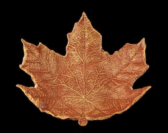 Maple Leaf Trinket Dish