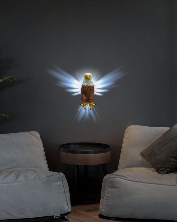 Realistic Eagle Wall Light - Etsy