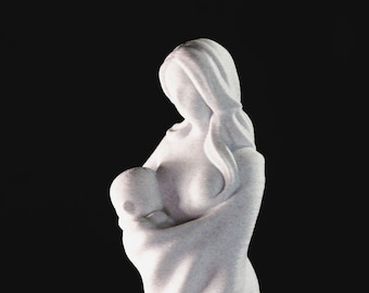Mother and Infant Statue