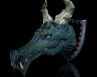 False Dragon (Wyvern) Trophy - Ready for paint