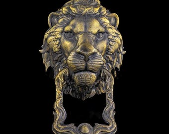 Might of the Lion Door Knocker