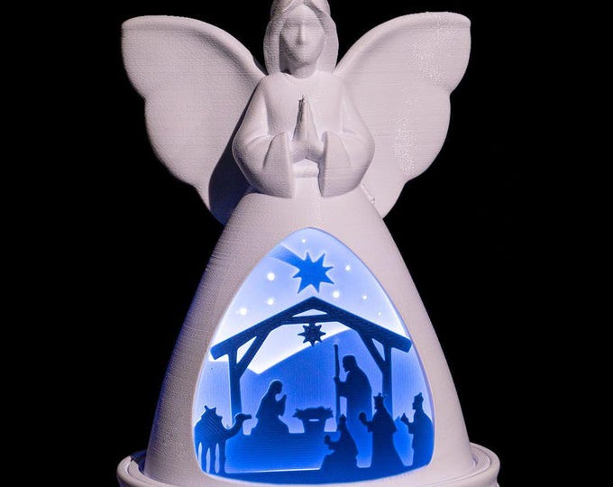 Featured listing image: Christmas Angel Decor Light