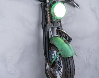 Road Rage Wall Lamp - Customizable Plate