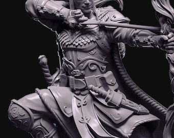 Demons of the Holy Abbey - Elduin Alaren - Miniature