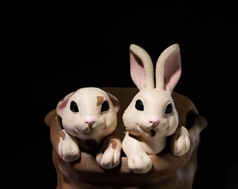 Easter Bunny Baskets - Baby Kitten