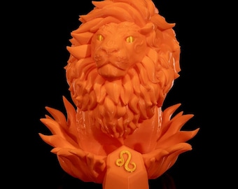 Leo Zodiac Statue