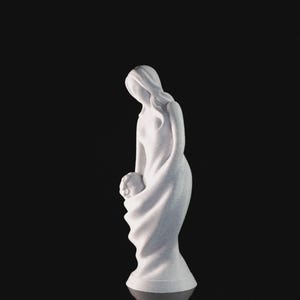 Mother and Child Statue