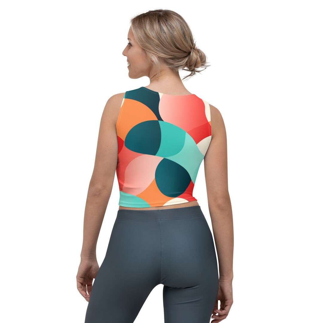Sleeveless Crop Top Women's Body Hugging Crop Top Gym Shirt Crop Top ...