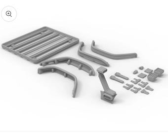 Axial Scx6  Jeep JL detail kit