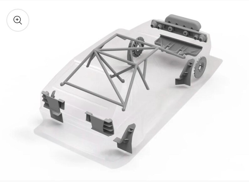 Tamiya Delta Integrale Detail Parts Set - Etsy