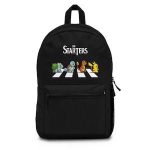 Backpack, The Starters On Abbey Road, Travel Bag, School Bag, Music Lover Gift, Beatles Fan Backpack, Gift for Musicians