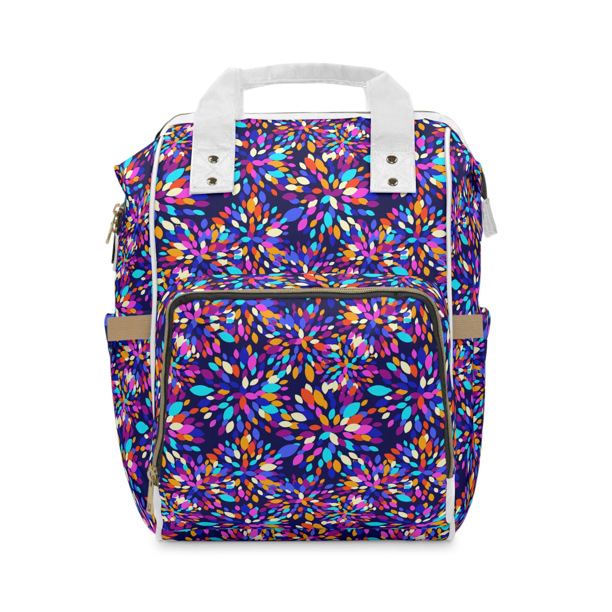 Discover Floral Diaper Backpack, Go to School Gift
