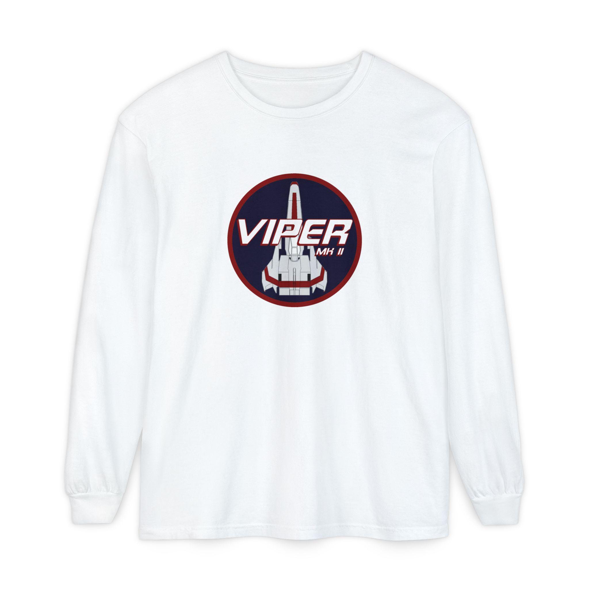 Viper Space Long Sleeve Tee, Retro Pop Culture T-shirt - Etsy