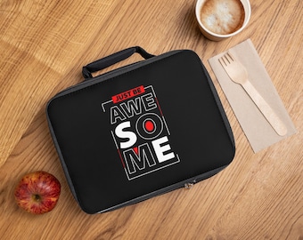 Motivational Lunch Bag – Insulated Food Tote, Back to School Gift