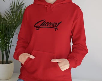 Sudadera unisex con gráfico de éxito: regalo motivacional