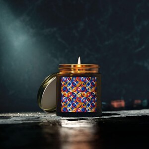 Vibrant Scented Candles | Coconut Apricot Wax | Colorful Home Decor | Eco-Friendly Gifts | Aromatherapy | Relaxation | Home Fragrance