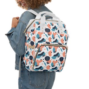 Stylish Diaper Backpack, Modern Baby Bag, Trendy Mom Backpack, Functional Diaper Bag, Travel-Friendly Baby Carrier, Gender-Neutral Baby Gear