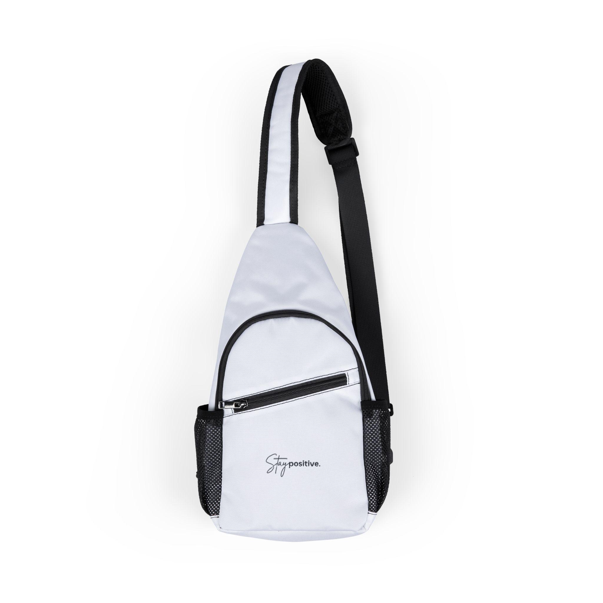 Discover Motivational Chest Bag, Crossbody Travel Bag