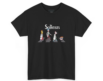 Funny Science T-Shirt, The Scientists Abbey Road Parody, Geeky Gift