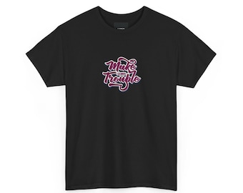 Trouble Maker Graphic Tee, Unisex Heavy Cotton Shirt