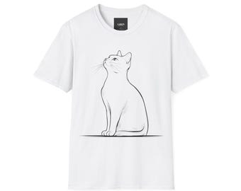 Camiseta para amantes de los gatos, camiseta con estampado de gatitos adorables, ropa felina