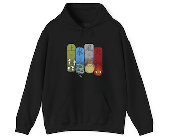Totoro Hoodie, Japanese Anime Film, Studio Ghibli Pullover