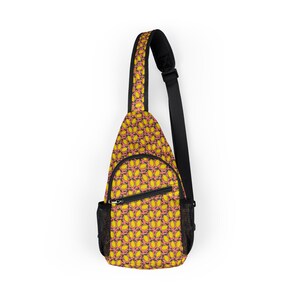 Vibrant Chest Bag - Stylish Sling Bag for Daily Adventures, Festival Gear, Travel Accessory, Unique Gift Idea for Friends, [...]